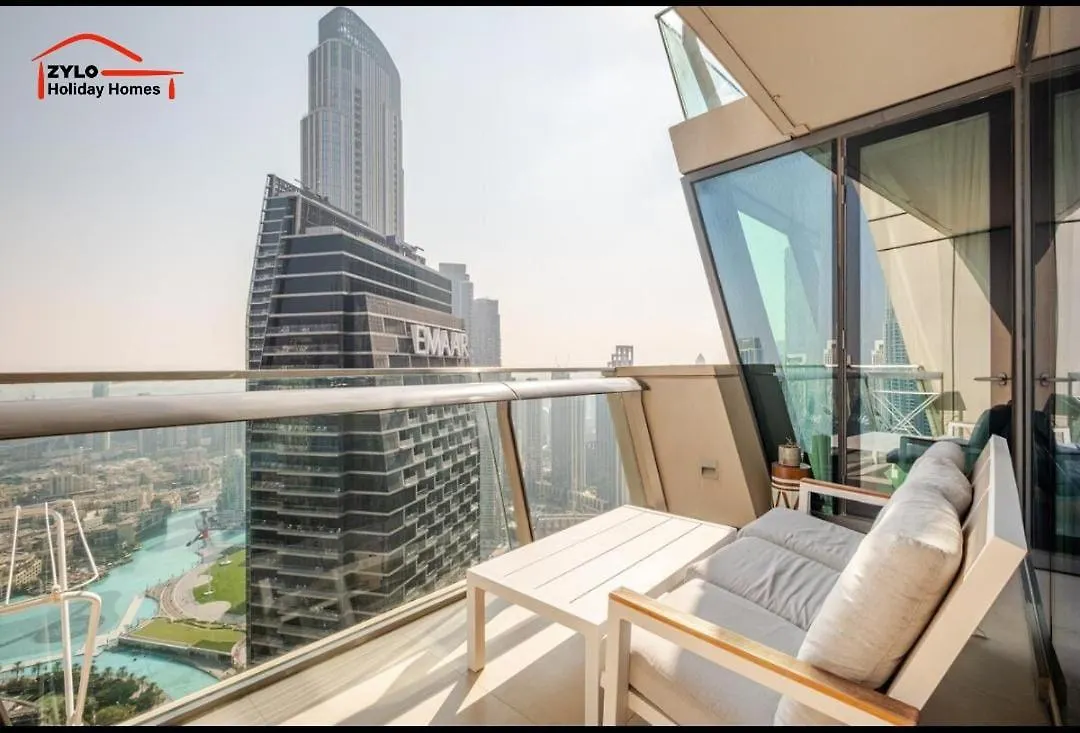 Zylo 3Bhk Burj Vista Iconic Burj Khalifa View Apartment Dubai