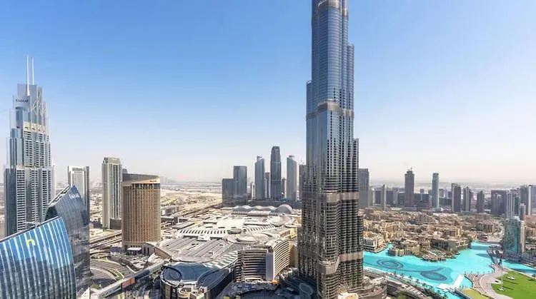דירות דובאי Zylo 3Bhk Burj Vista Iconic Burj Khalifa View